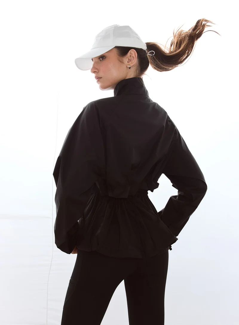 Black Running Jacket