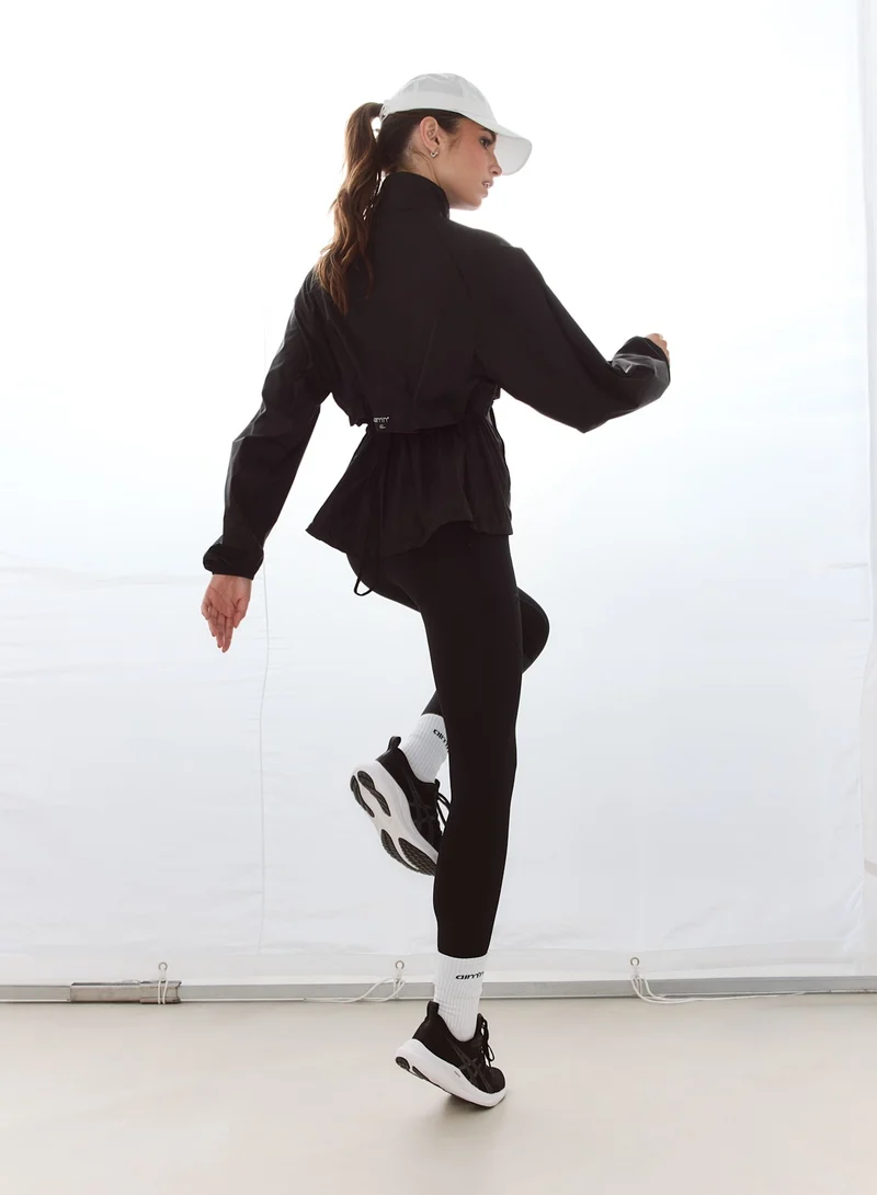 Black Running Jacket