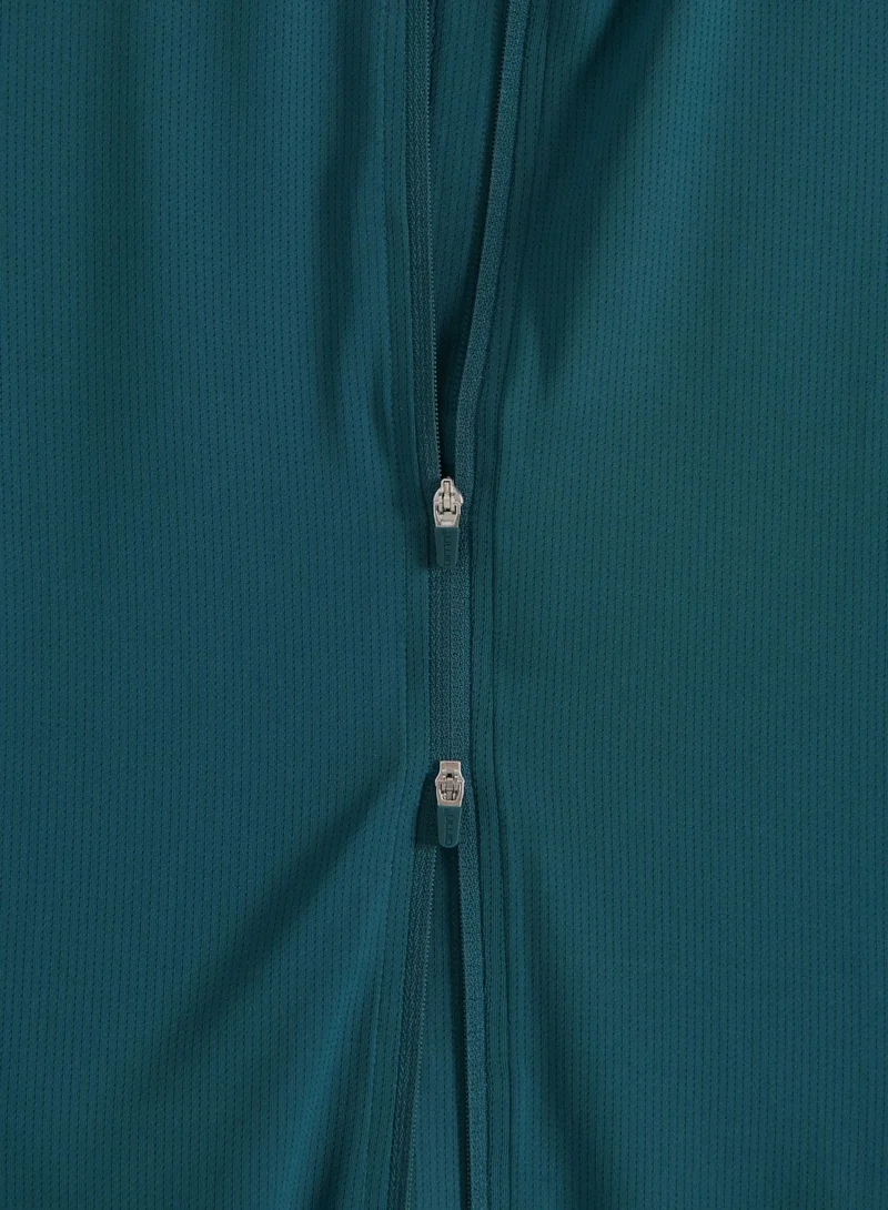 Lagoon Running Zip Long Sleeve