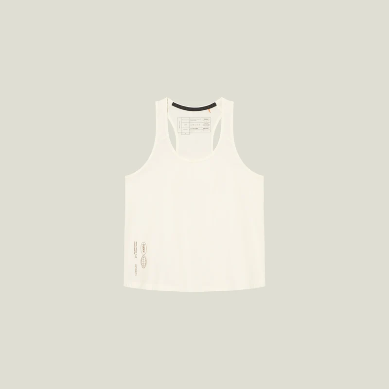 Oncourt Cuera Airy Tank Top - Off-White