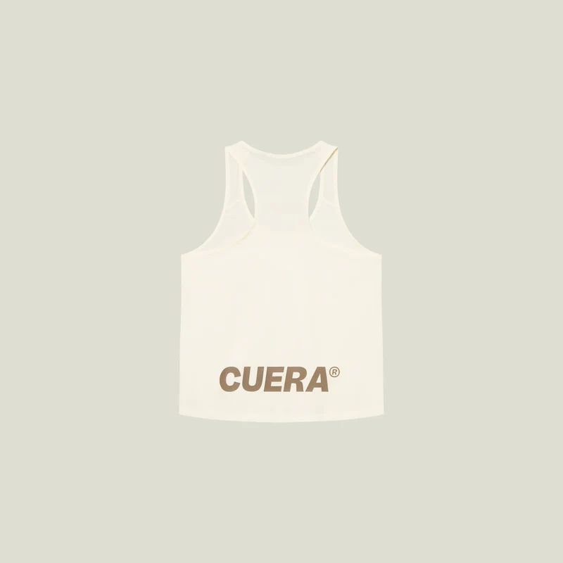 Oncourt Cuera Airy Tank Top - Off-White