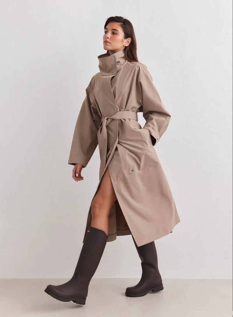 Espresso Waterproof Coat