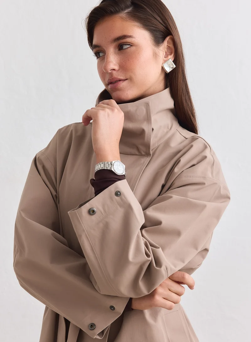 Espresso Waterproof Coat