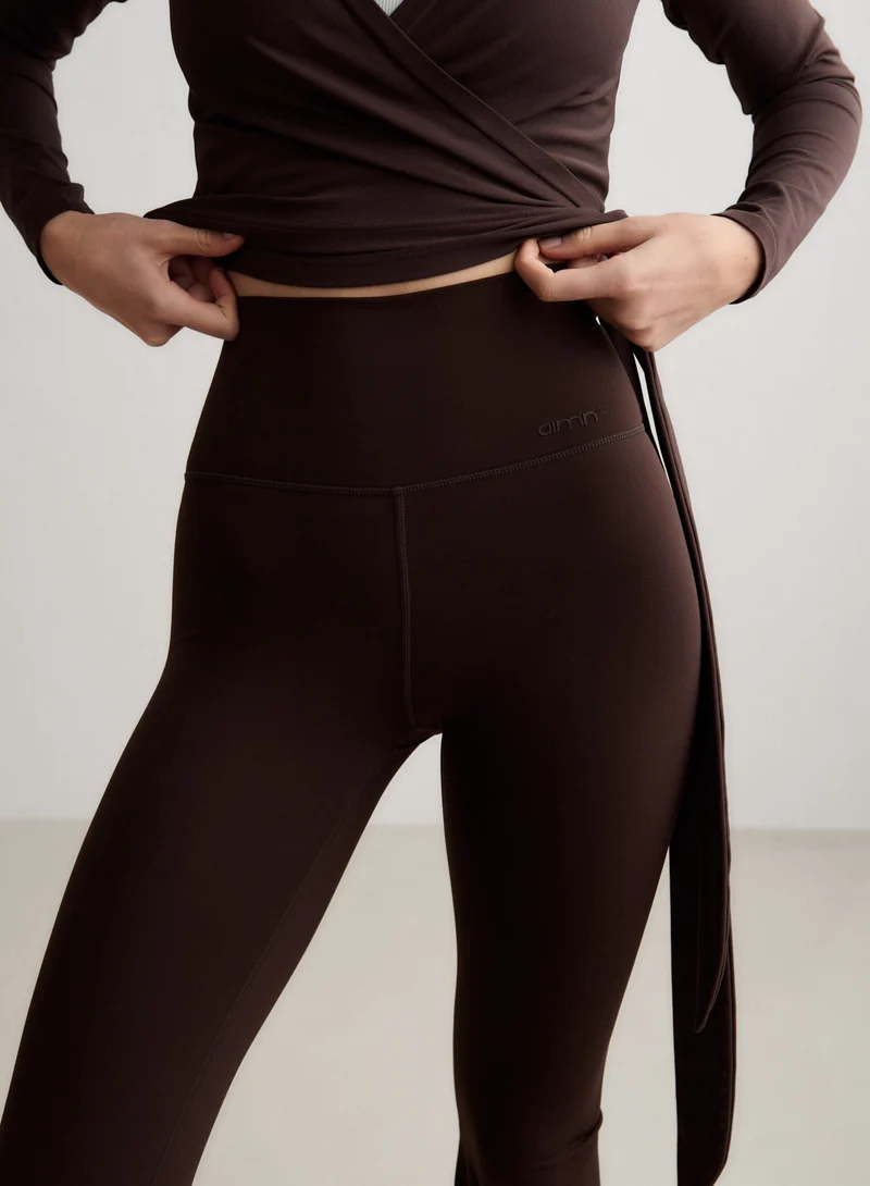 Chocolate Sense Flare Tall Tights