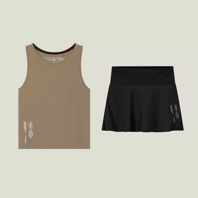 Oncourt Tank Top & Skirt