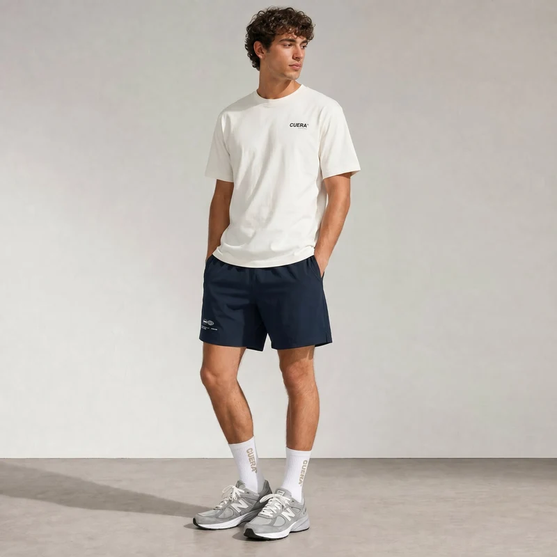 Herren Active Globe Shorts - Navy