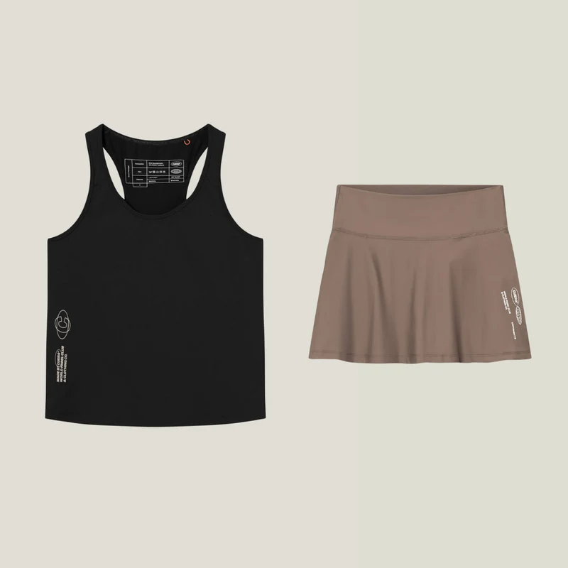 Oncourt WPC Tank Top & Globe Skirt-Bundle
