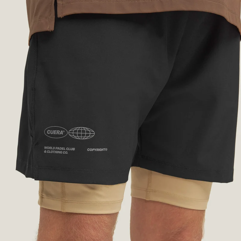 Oncourt Shorts & Lightweight T-Shirt Schwarz-Bundle
