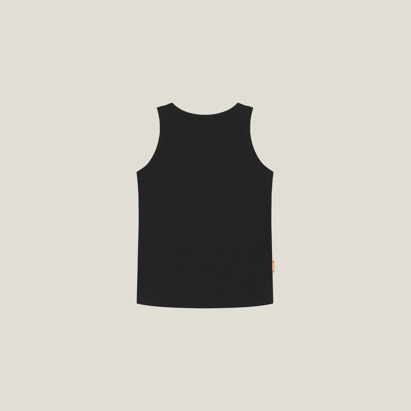 Active Rib Tank Top - Schwarz