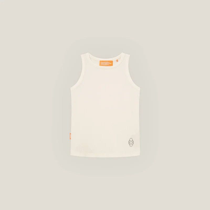 Active Rib Tank Top - Off-White