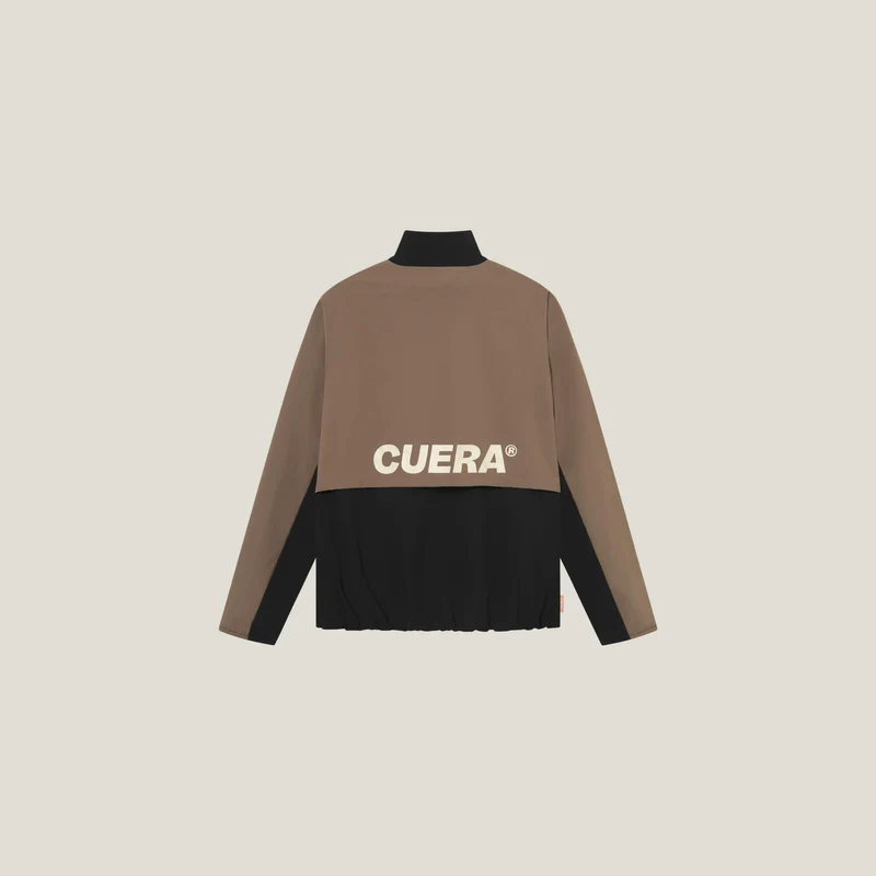 Active Track Jacket - Schwarz / Walnuss