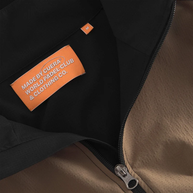 Active Track Jacket - Schwarz / Walnuss