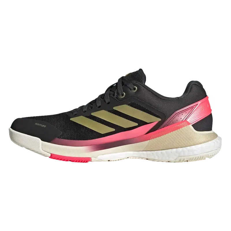 Zapatillas Adidas Crazyquick Boost Padel M Negro/Rosa 2026