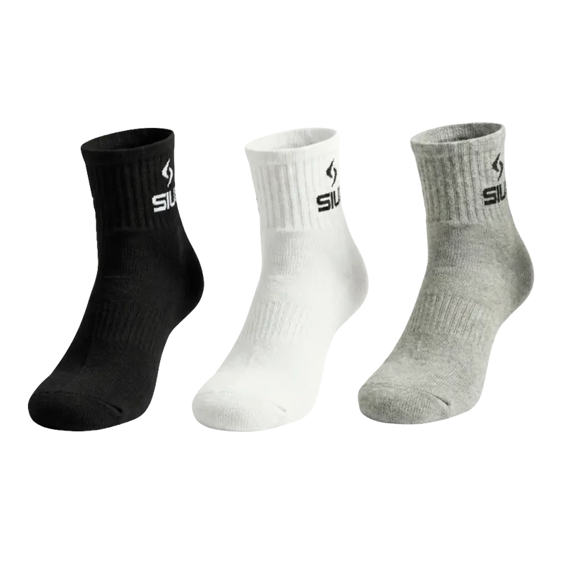 Calcetines Siux Medios Basicos 26 Multicolor (Pack x3)