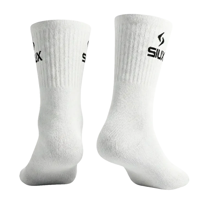 Calcetines Siux Largos Básicos 26 Blanco (Pack x3)