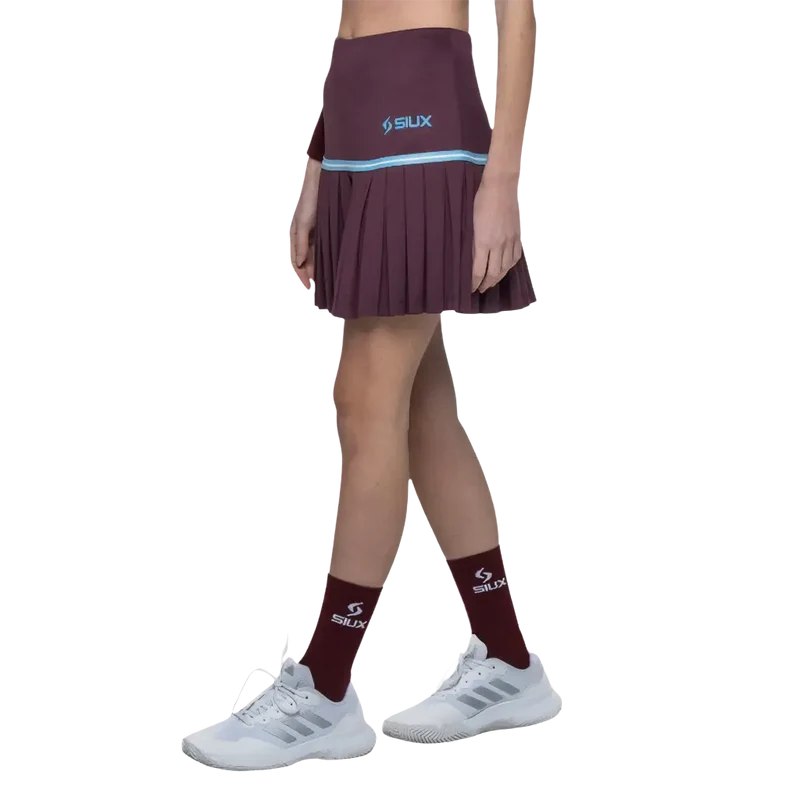 Falda Siux Apex Burdeos 2026