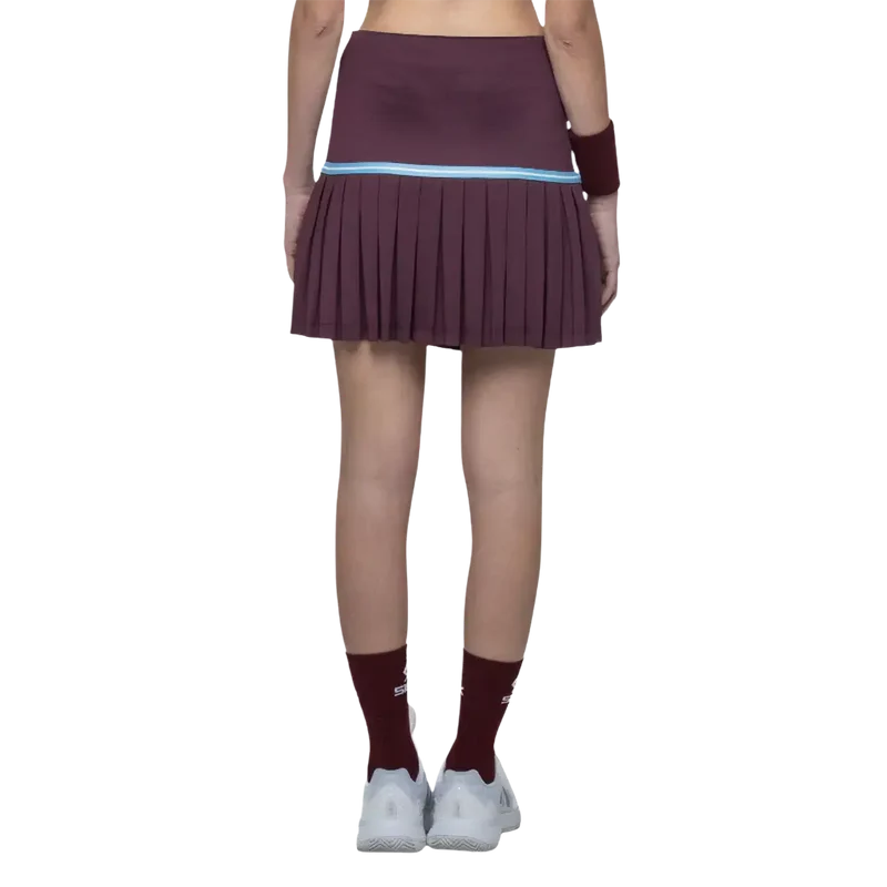 Falda Siux Apex Burdeos 2026