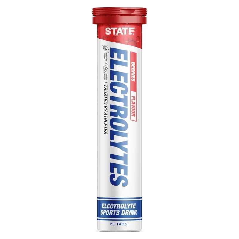 State Electrolytes Berry Flavour (1 tube with 20 tablets)