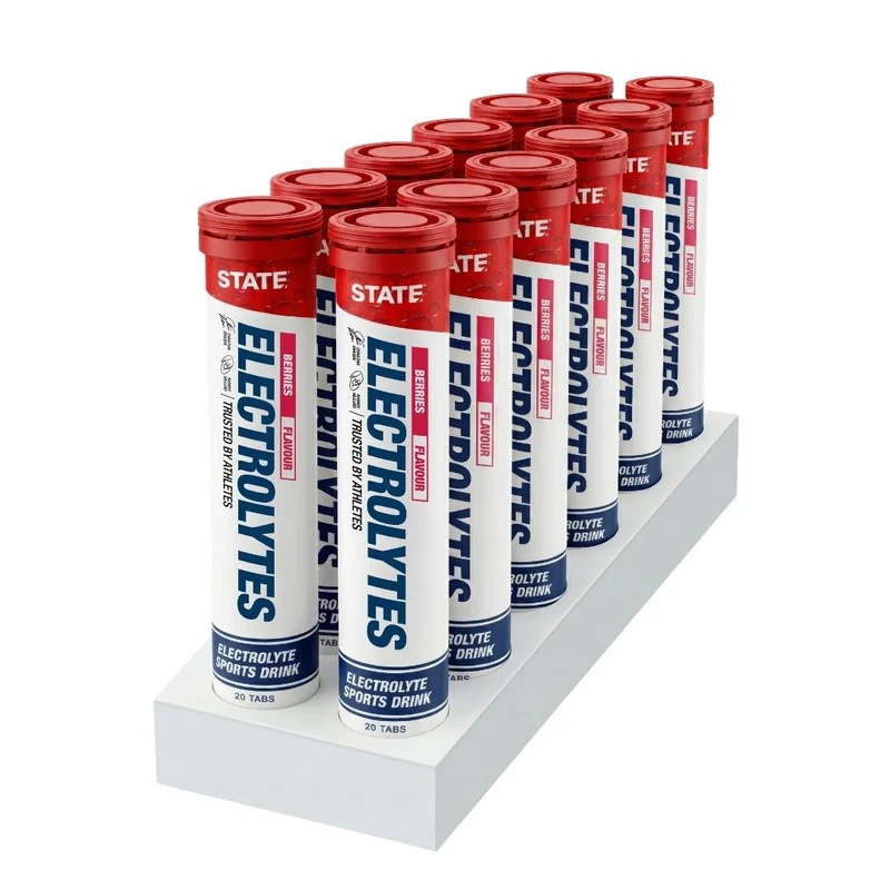 State Electrolytes Berry Flavour (1 tube with 20 tablets)