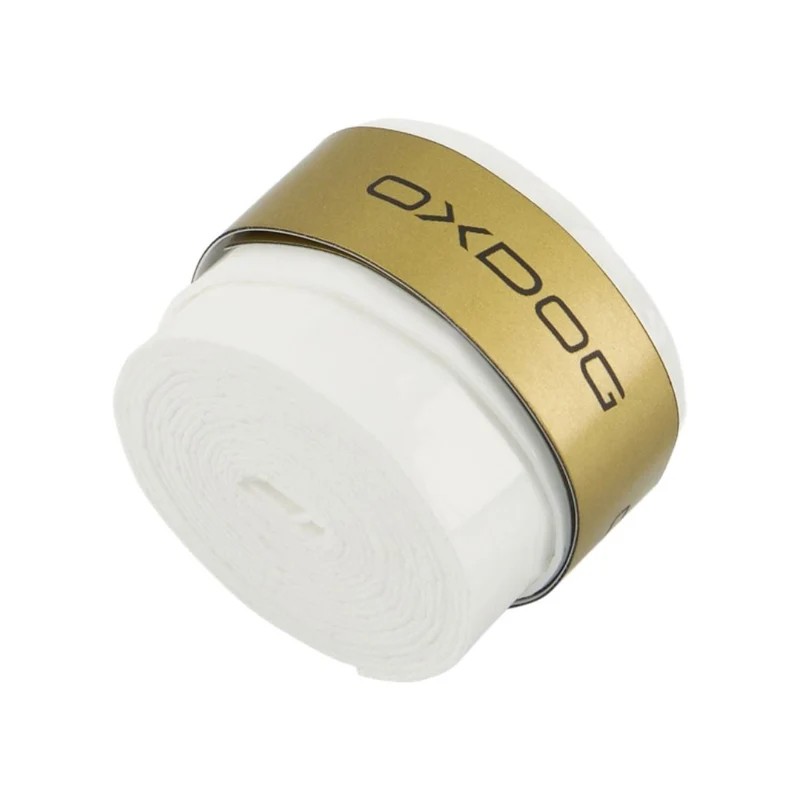 Oxdog Gold Pro Overgrips (60-Pack, White)