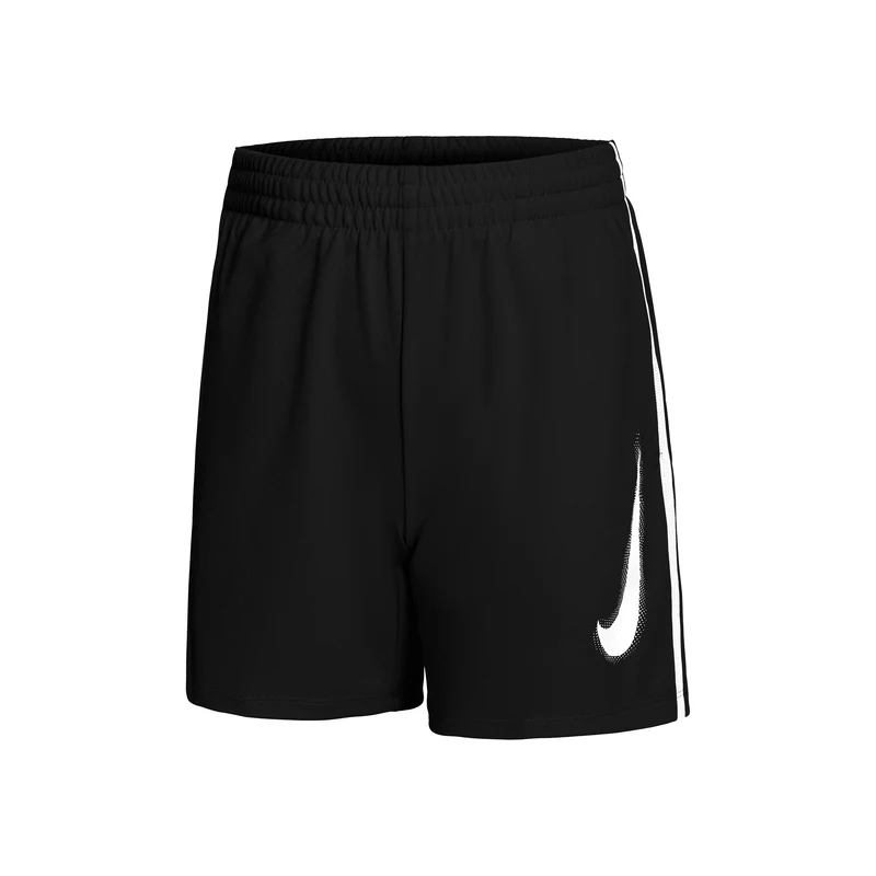 Big Graphic Shorts Jungen - schwarz, weiß
