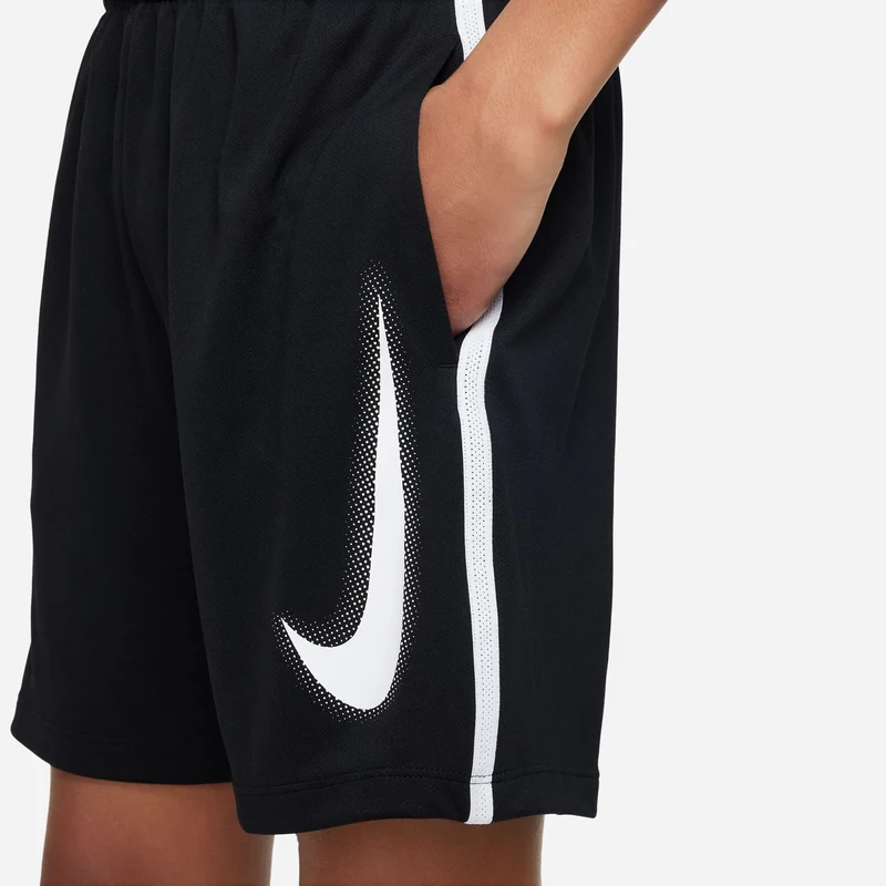 Big Graphic Shorts Jungen - schwarz, weiß