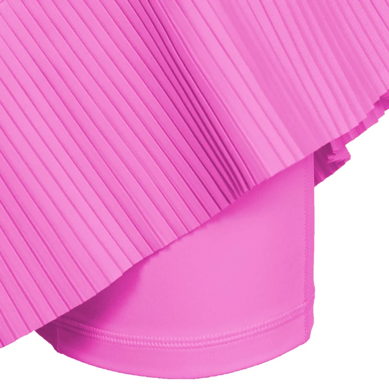 Dri-Fit Advantage Pleated Rock Damen - pink,
