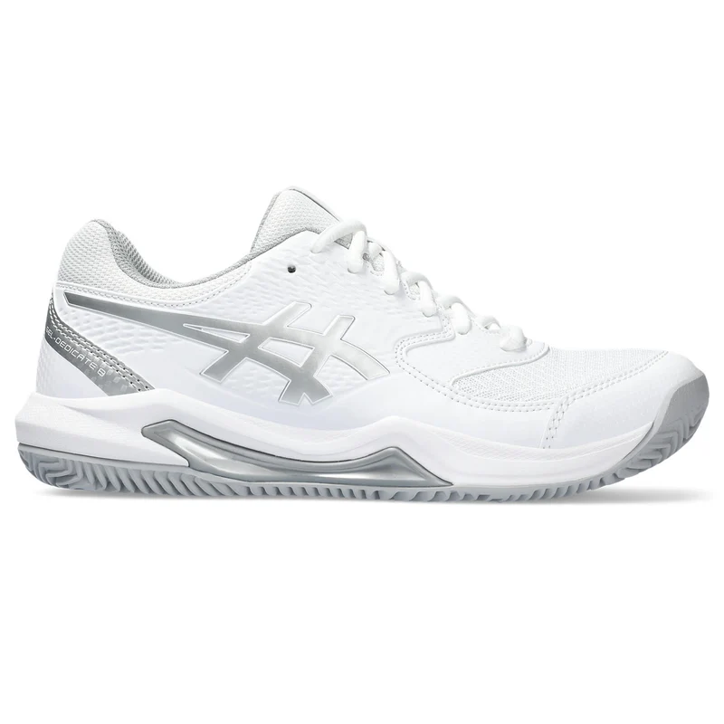 Asics Tennisschoen Gel Dedicate 8 Clay Dames Wit