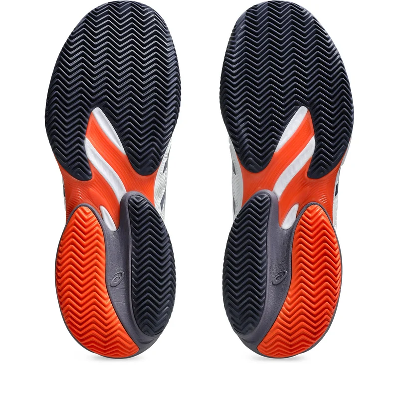 Asics Tennisschoen Court FF 3 Clay Heren Wit - Oranje