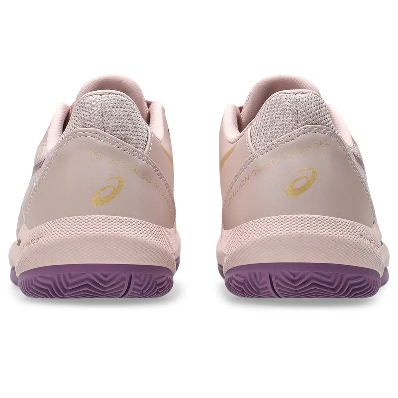 Asics Padelschoen Solution Swift FF 2 Dames Roze / Goud