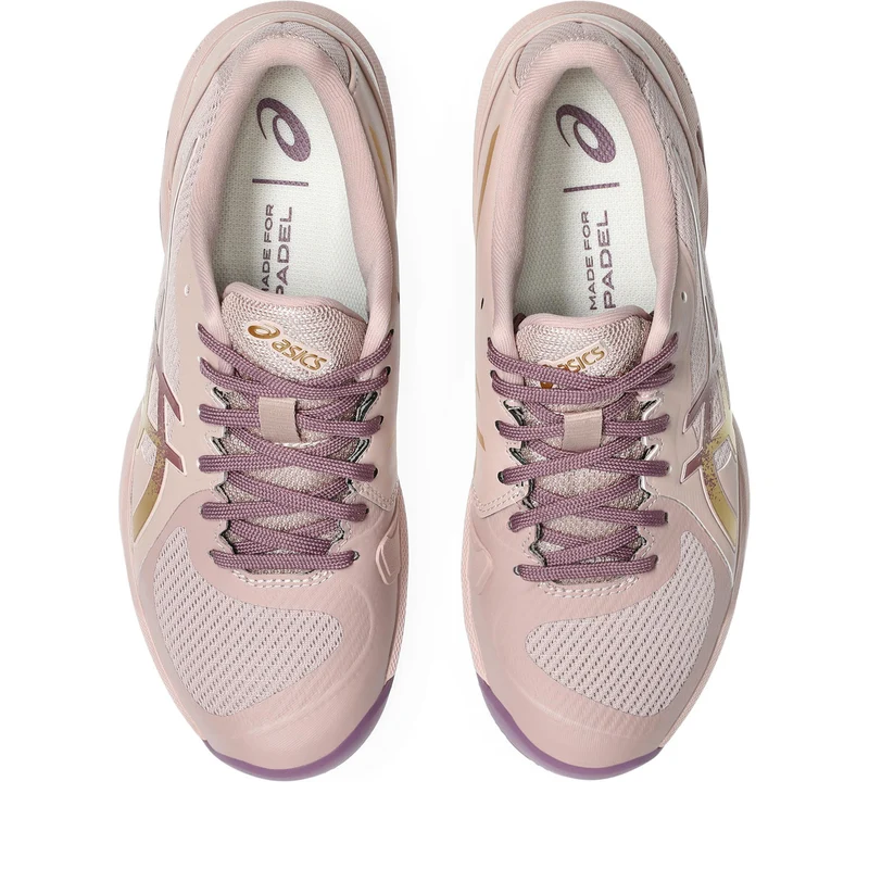 Asics Padelschoen Solution Swift FF 2 Dames Roze / Goud