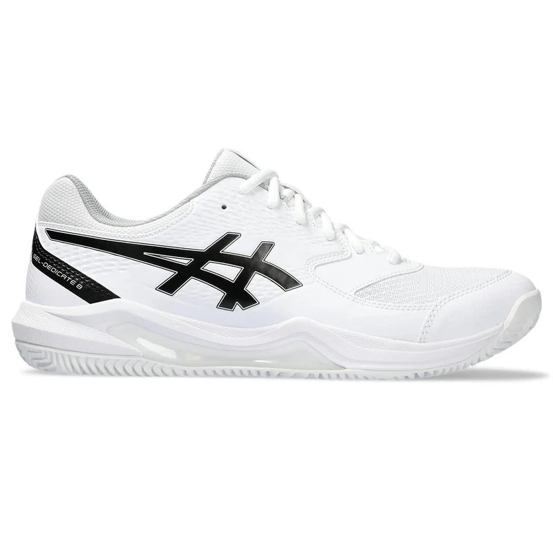 Asics Tennisschoen Gel Dedicate 8 Clay Heren Wit Zwart
