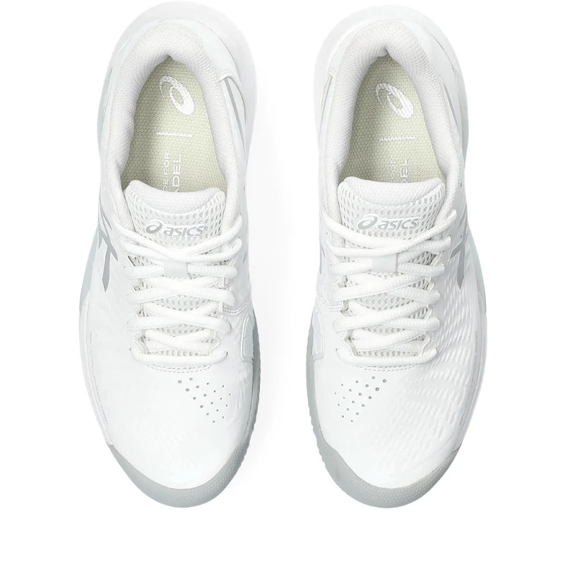 Asics Padelschoen Gel Challenger 14 Dames Wit Zilver