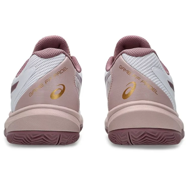 Asics Padelschoen Game FF Padel Dames Wit Roze