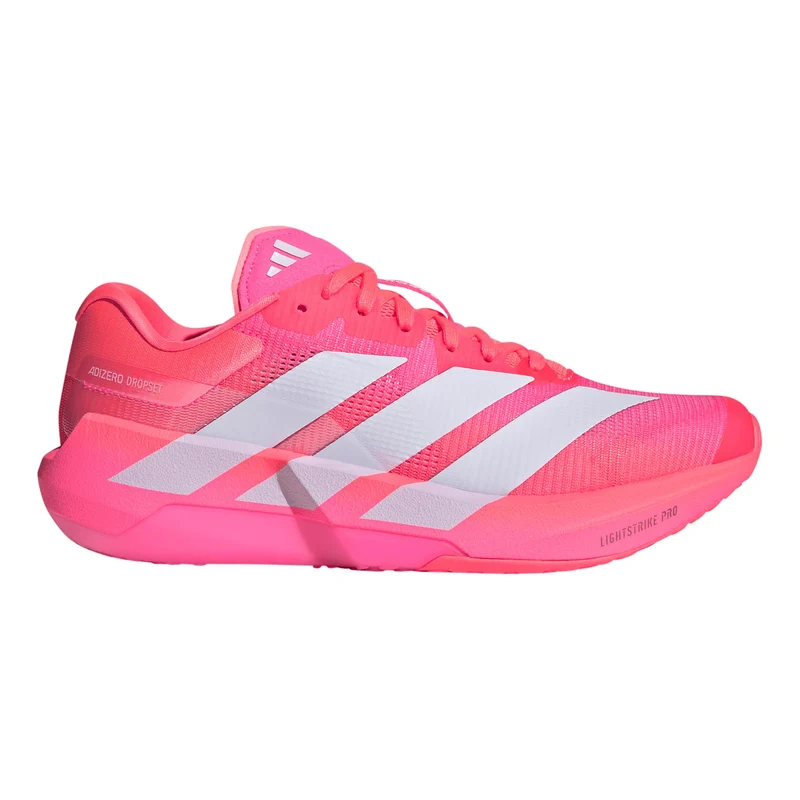 adizero Dropset Pro Trainer Wettkampfschuh Damen - berry, silber