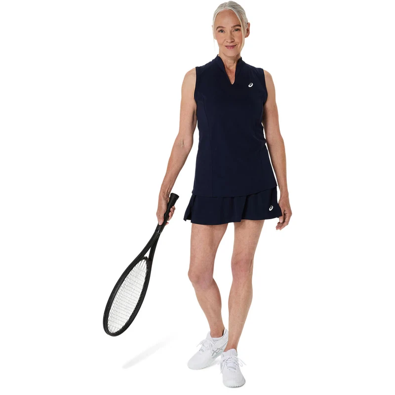 Court Tank-Top Damen-dunkelblau