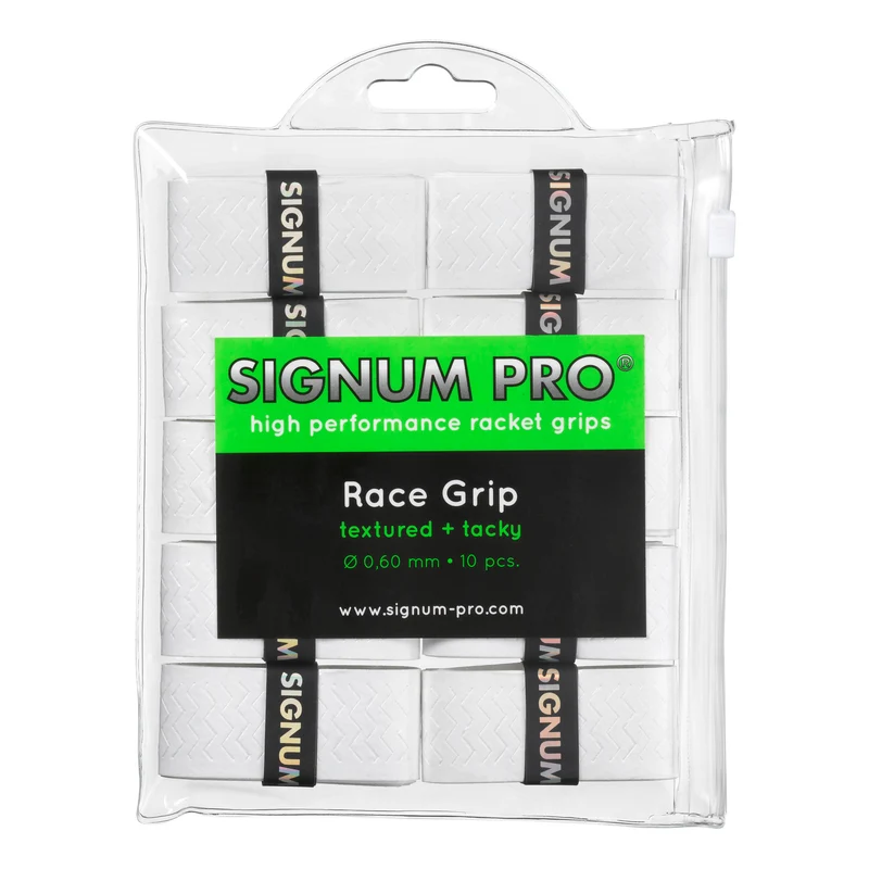 Race Grip 10er Pack-Weiß