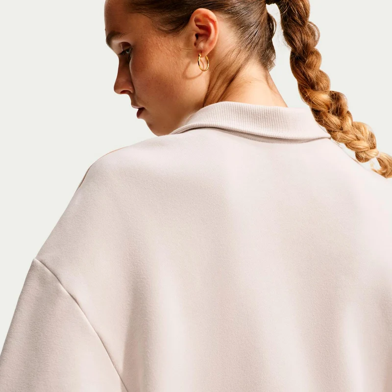 Court Longsleeve Damen - creme