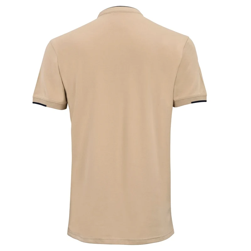 Polo Piqué Homme Sand