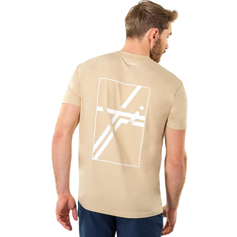 T-shirt Graphic Tee Homme Sand