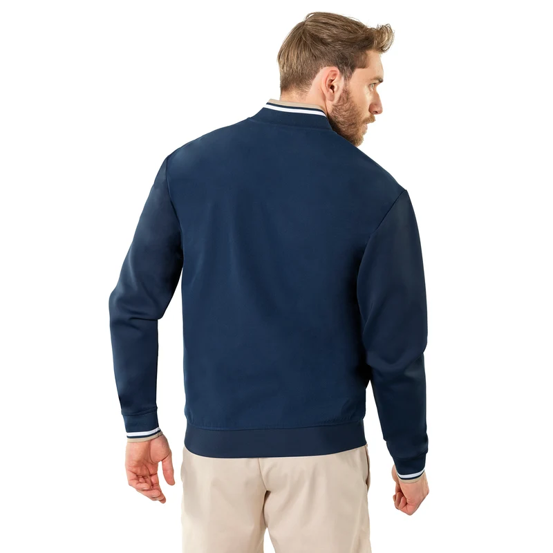 Veste Tech Bomber Homme Marine