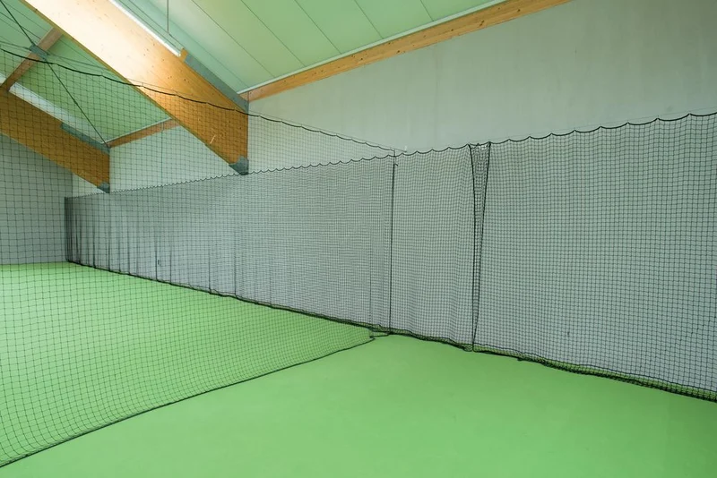Tennisplatz Standardtrennetz schwarz 40x2,5 m komplett