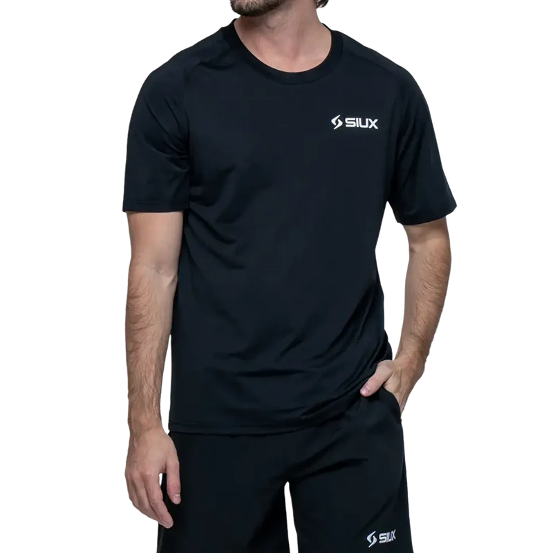 Camiseta Siux Match Negra 2026