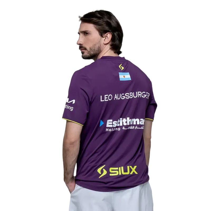 Camiseta Siux Fenix Leo Augsburger Morado 2026