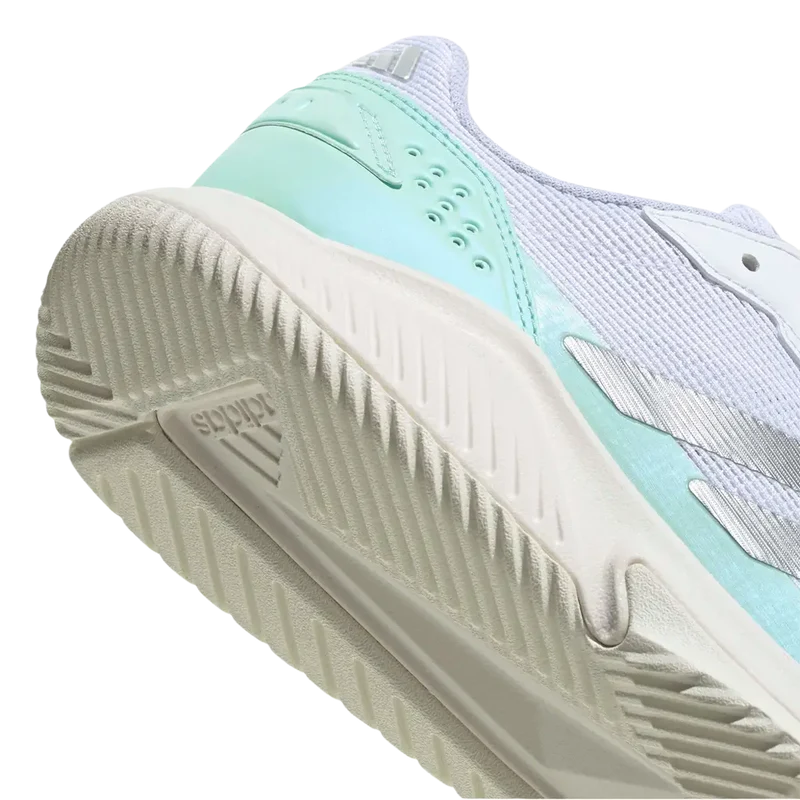 Zapatillas Adidas Courtquick Padel Woman Blanco Verde 2026