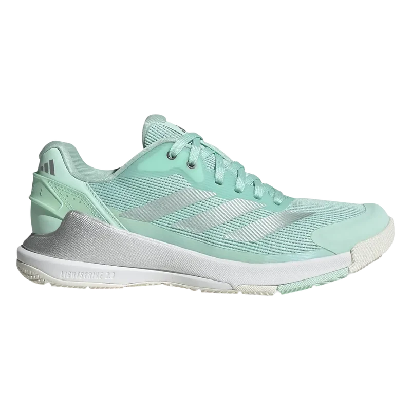 Zapatillas Adidas Crazyquick Ls Padel Woman Verde Blanco 2026