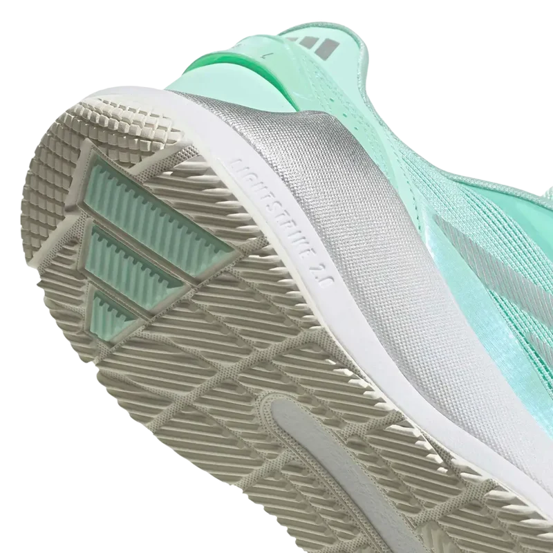 Zapatillas Adidas Crazyquick Ls Padel Woman Verde Blanco 2026