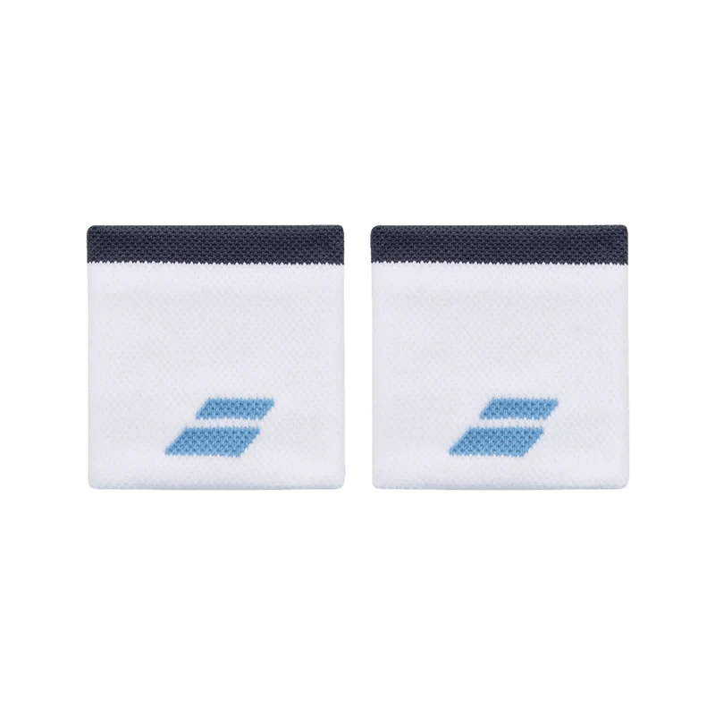 Babolat Logo Schweißband Weiß/Blau