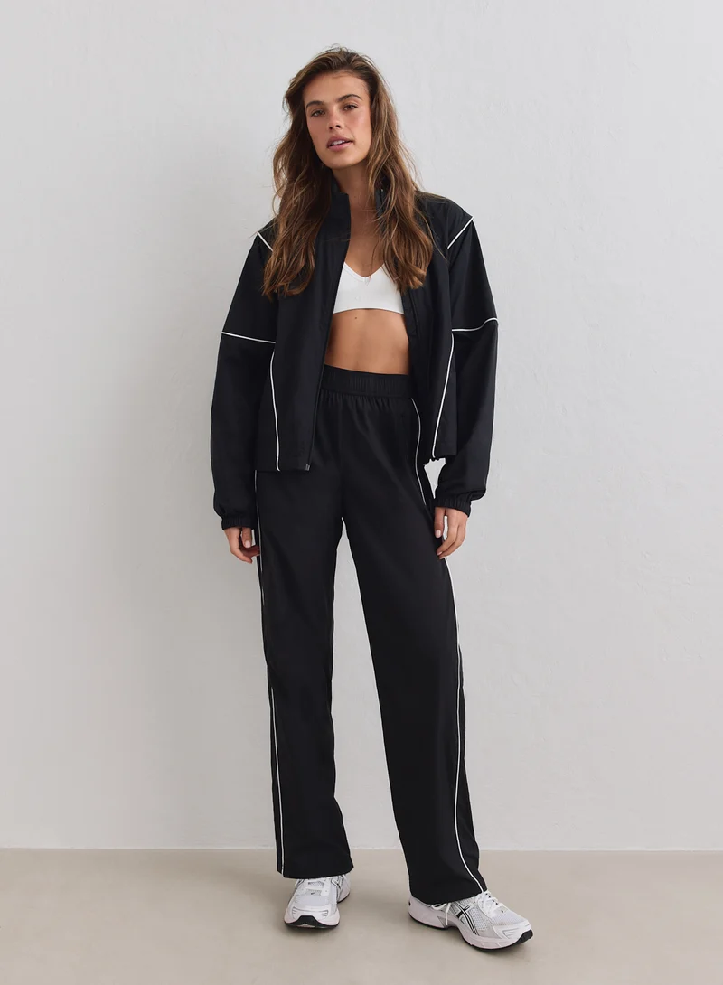 Black Balance Windstopper Tracksuit Jacket
