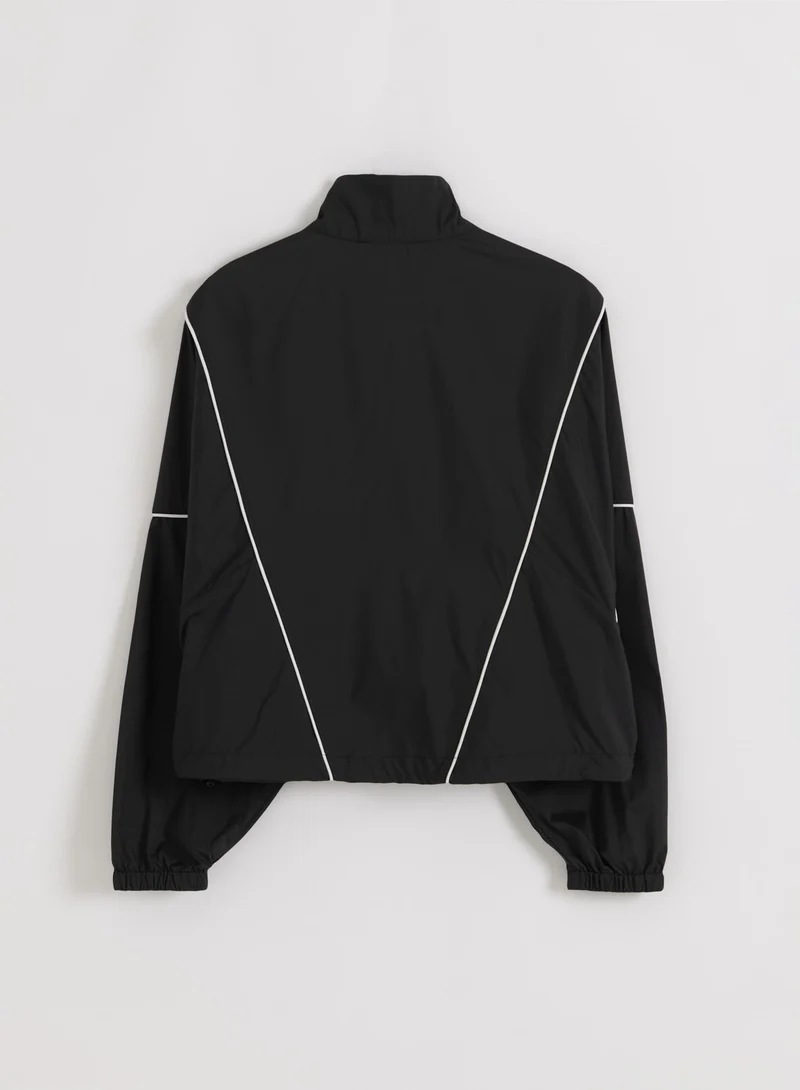 Black Balance Windstopper Tracksuit Jacket